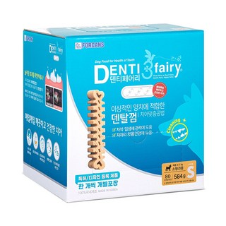 포켄스 덴티페어리 디스펜서 덴탈껌 S 80개입, 1개, S(80개입)