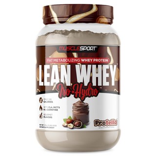 MUSCLESPORT Lean Whey 分離水解乳清蛋白, 1個, 910g