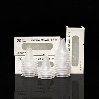 500X 귀 온도계 프로브 커버 리필 캡 렌즈 필터 브라운 온도계와 호환되는 BPA 프리 일회용 디지털 IRT 6520 IRT6020 IRT6500 시리즈용 [호환], 300