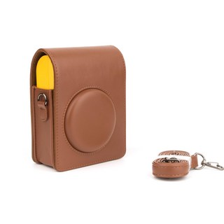 코닥 미니샷3 레트로 MS300 가죽케이스, 1개, 브라운