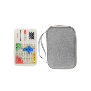 GiiKER 計客超級積木 兒童益智拼圖玩具 啟發創造力 培養空間想像力, 白色+收納包, 1個