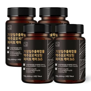 자연바름 기장밀추출복합물 맥주효모 비오틴, 4개, 30정