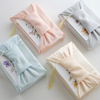 정선당 호두정과 꿀 호두강정 답례품 고급 보자기포장 선물세트 감사카드포함, 5개, 보자기색상혼합