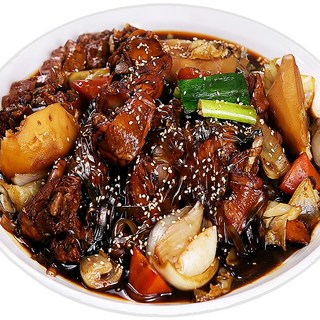 가마솥 솥뚜껑 간장찜닭 국내산 닭 단짠단짠 안동 찜닭 대용량, 2개, 1kg