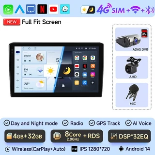 자동차 라디오 2 Din 스테레오 Citroen Berlingo B9 푸조 파트너 2008-2019 안드로이드 멀티미디어 플레이, 05 FP 8core (4 32G)RA, 01 CHINA, 1개