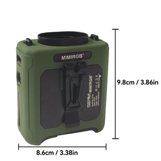 허리선풍기 20000mAh 야외 휴대용 허리 쿨러 USB 충전 목 강풍 벨트 모바일 LED 조명 스포츠 익스프레스 작, 03 20000mAh green, 20000mAh gr n