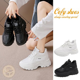 OOFY 小白鞋 休閒鞋 厚底老爹鞋 綁帶白鞋 鬆糕厚底小白鞋 正常