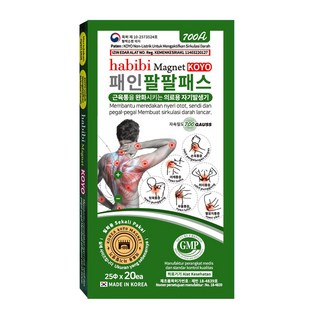 HBB 자석파스 패인팔팔패스 동전통증패치 파스 자석 200 동전 500 700매세트, 10개, 20매