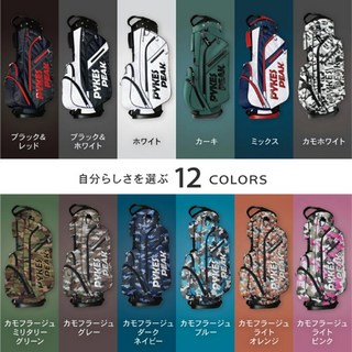 초경량 2.2kg 캐디백 골프백 스탠드 9.0형 6분할 47인치, 카모플라주그레이