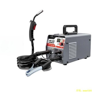 工廠二保焊機 家用220V小型多功能氬弧電焊 高級三用焊機, 1個, 【工程師傅推薦】短焊更精細 長焊效率高,工廠小霸王電焊機（3米線全套接好）