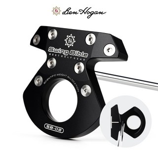 [벤호건 정품] 스윙 바이블 SB-02 제로토크 퍼터 [블랙], 34(86.36cm)