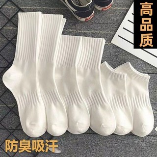 中筒襪子女 純色ins潮款 黑白色短筒運動襪 臺灣出貨 男籃球長筒襪 吸汗防滑 優惠組 四季通用 韓系街頭風