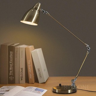 제도 스탠드 작업등 단스탠드 사무실 눈보호 램프, 실버 (백색 조명)