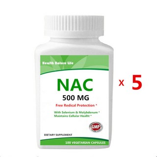(NAC)N-아세틸 방광암모니아산 캡슐-자유방사선 보호-세포 건강 유지 5병