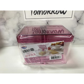 生活屋 調味盒 - 方形/圓型/長型 雙格附量匙 - 調味罐/鹽罐/糖罐/味精罐/收納盒, 1個, 方雙格