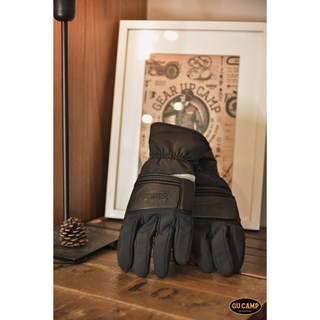 GU CAMP 威飛客 追風騎士手套，冬季防寒防水觸控機車手套, M