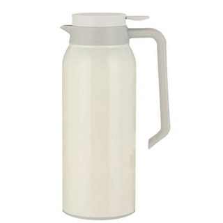 304不鏽鋼真空保溫壺︱保溫 保冷 保溫壺 咖啡壺 茶壺 飲料壺︱麥手作, B白色, 1個, 1500ml