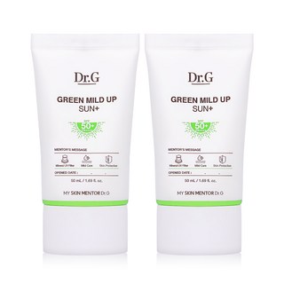닥터지 그린 마일드 업 선 플러스 SPF50+ PA++++, 50ml, 2개