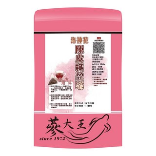 山本草 洛神花陳皮纖盈茶 (養顏美容 降火氣 幫助消化 無咖啡因立體茶包), 6g, 1個, 10個裝