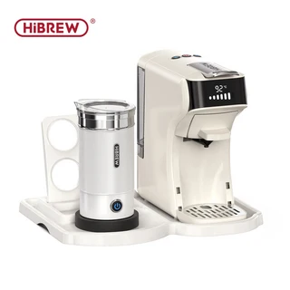 HiBREW 캡슐 커피 머신 핫 앤 콜드 멀티 에스프레소 카페테라 카푸치노 메이커 돌체 구스토 파우더 H1B 6, 01 H1B M1A WH Tray, 01 CHINA, 01 EU