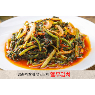 열무김치 1KG 2KG 3KG 5KG 10KG 시원하고 아삭한 김치 출고당일제조, 1개