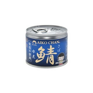 Aiko Chan 伊藤 水煮鯖魚罐頭 無添加鹽, 1個, 140g