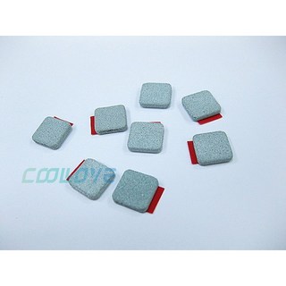 小白的生活工場 ACE-25 陶瓷散熱片 10X10X2mm 一組8顆裝 晶片記憶體散熱, 1個