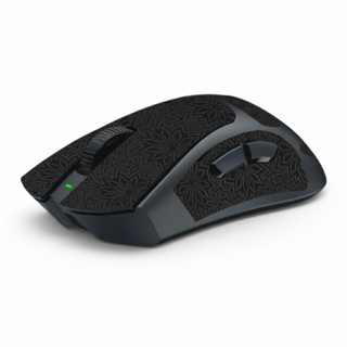 케이노 레이저 데스에더 V4 프로 전용 마우스 그립 테이프 논슬립 패치, 1개, Full_Blacksnow