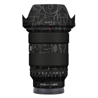 나사 소니 II 비닐 프로텍터 필름 24-70mm 랩 24-70 데칼 f/2.8 보호 M2 SEL2470GM2 스킨 2.8 코트 FE F2.8 스티커 렌즈 용 GM, 9)9 Circuit Silver