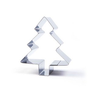 스테인레스 크리스마스 트리 나무 쿠키커터 모양틀, 1개