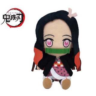「日本空運景品」 現貨 日本正版 限定 全新 日版 CHIBI 鬼滅之刃 竈門禰豆子 禰豆子 娃娃 絨毛玩偶, 1個