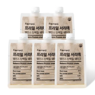 Fremeal 黑豆均衡蛋白質奶昔粉, 40g, 5包