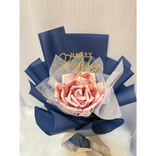 【可接急單】大玫瑰有錢花花束.情人節花束.生日花束, 1個, 10張