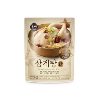 신세계푸드 올반 삼계탕 정 900g, 1개