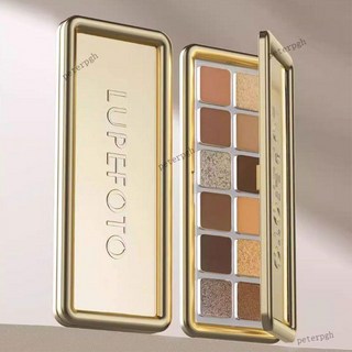 小紅書熱銷12色眼影盤 大地色系 煙燻妝 啞光珠光多種質地組合 平價新手必備, 01#水泥万能盘    1个✨,18g