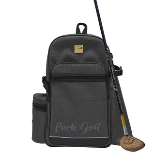 다운타운 파크골프 백팩 파크골프채 가방 프리미엄 배낭, H-GRAY
