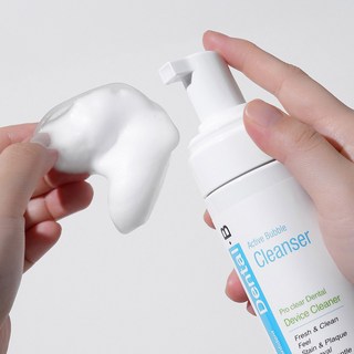 약국입점 의약외품 덴탈비 프로클리어 유지장치세정제 대용량 200ml 거품형 틀니 치아교정기 의치 세척, 1개