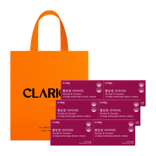 클라리온 혈당컷 다이어트 30정 6박스 + 쇼핑백