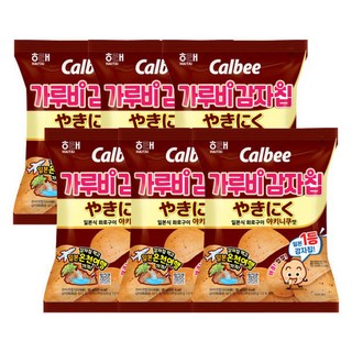 가루비감자칩 야키니쿠맛 96g x 6개