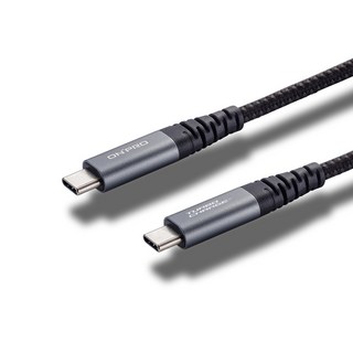 ONPRO Type-C to Type-C PD 60W 充電傳輸線 1.5m USB 3.2 Gen 2x1 UC-C2CPD150, 黑色, 1個