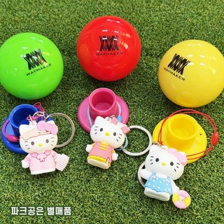캐릭터 파크골프티 티걸이세트 분실방지 스페이스 베어 헬로키티 찰리 스누피 실리콘티 고무티 파크골프용, 1개, 파크골프티(블루)