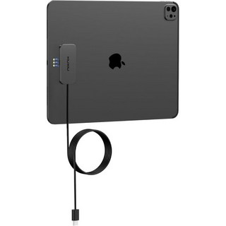 KU XIU 마그네틱 무선 충전기 (iPad Pro 12.9 (3세대/4세대/5세대/6세대) 및 iPad Air 13 (M2/M3) 전용) 18W 고속 충전 스마트 커넥터 충, Only for iPad Pro 13"-M4/M5