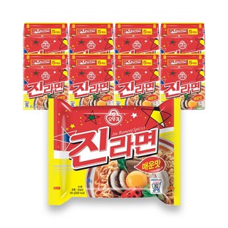 오뚜기 진라면 매운맛 120g, 40개