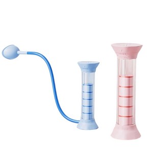 呼吸訓練啞鈴，提升肺活量，強化呼吸肌肉，多種阻力級別，環保材質，安全可靠, 藍, 1個