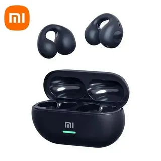 Xiaomi 골전도 헤드폰 HiFi 스테레오 스포츠 방수 무선 블루투스 이어폰 게임 음악용 마이크 포함, 01 Black