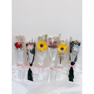 現貨特惠單支玫瑰花束：針織/香皂/畢業/情人節百元花束, 1個, 香氛花束/款式請備註