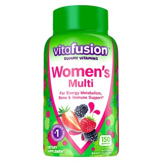 Vitafusion 여성용 젤리 멀티비타민 믹스 베리 150개, 150정, 1개