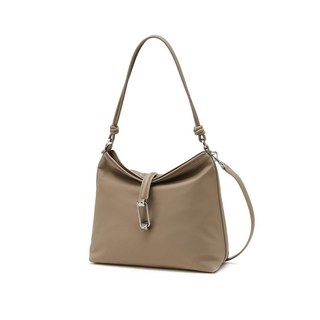 닥스 액세서리 [빅사이즈/크로스백겸용][D-LOCK 원단] 베이지 D락장식 원단 호보백