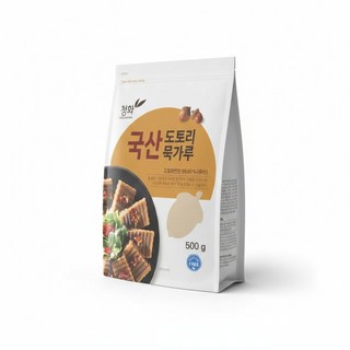 청화농산 도토리묵가루 500g x 2, 2개