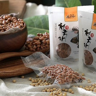 지리산 피아골 청국장 냄새없는 프리미엄 생청국장 100% 국산콩, 3개, 200g